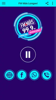 Radio FM Más Longaví android App screenshot 2